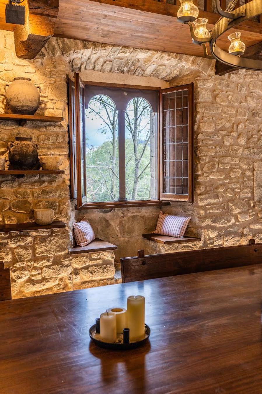 Castell In Girona Villa Sant Miquel de Campmajor Екстериор снимка