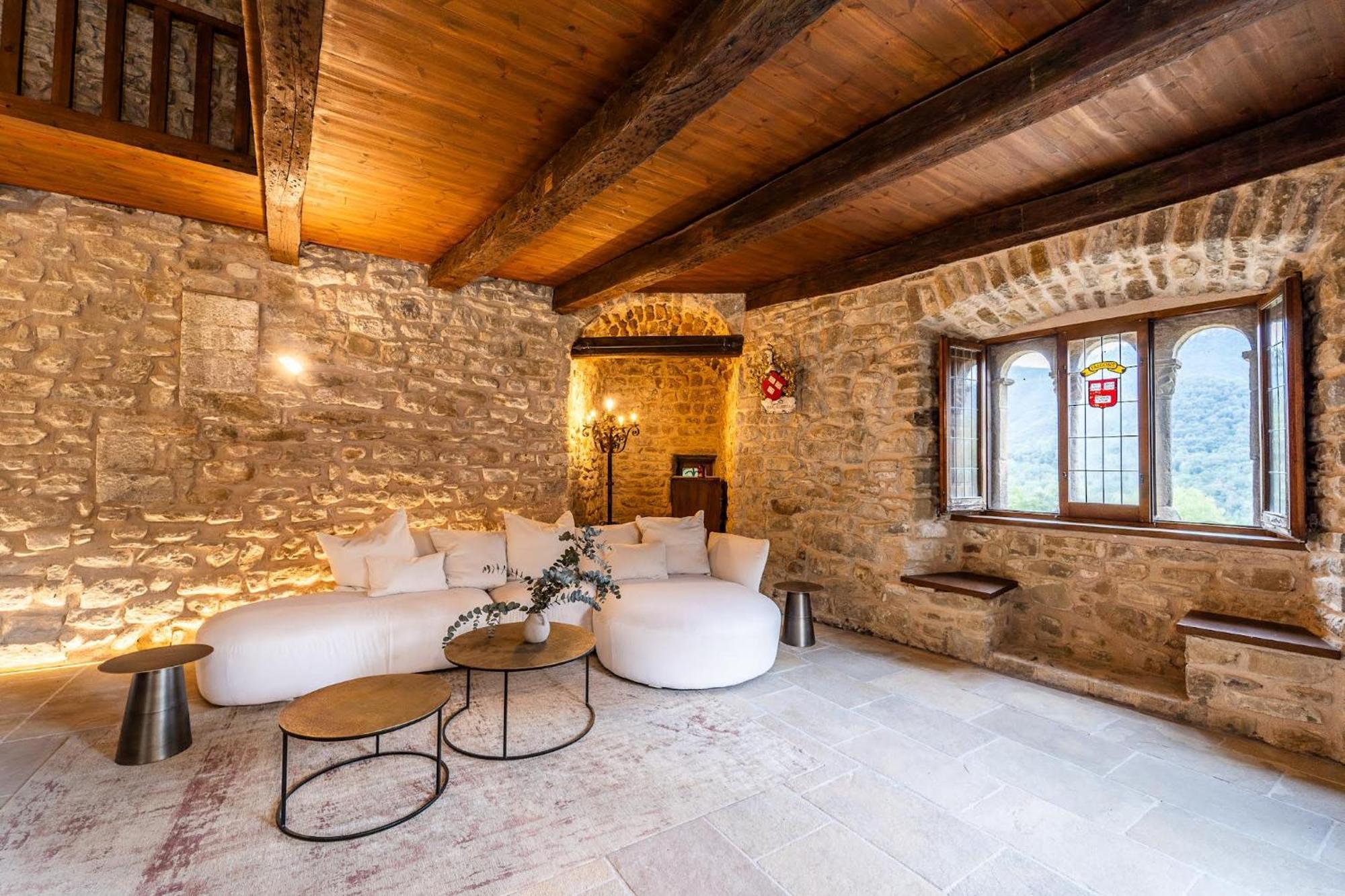 Castell In Girona Villa Sant Miquel de Campmajor Екстериор снимка
