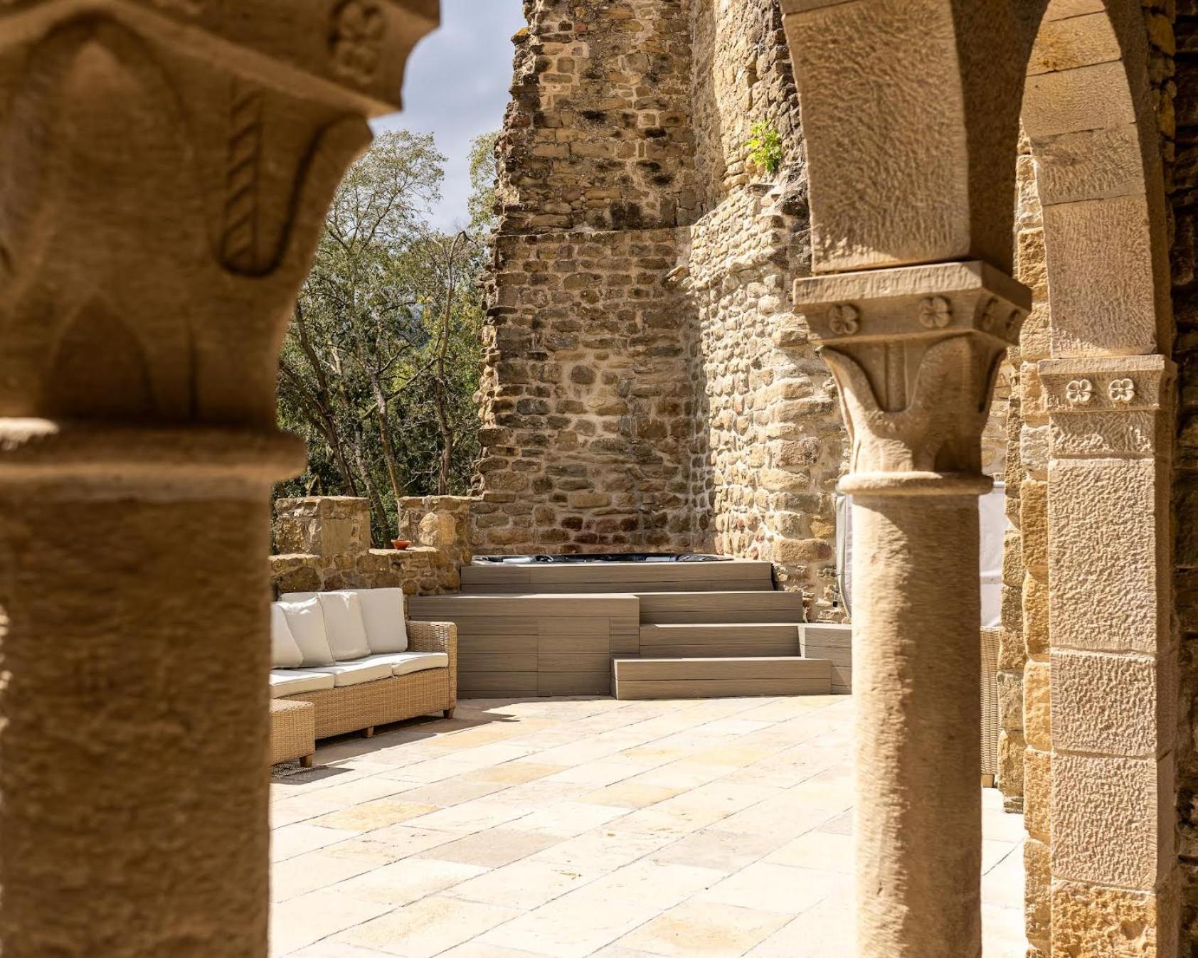 Castell In Girona Villa Sant Miquel de Campmajor Екстериор снимка