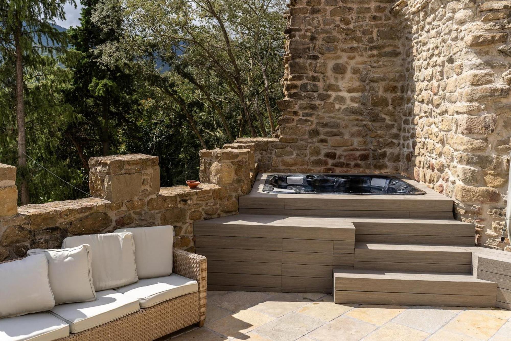 Castell In Girona Villa Sant Miquel de Campmajor Екстериор снимка