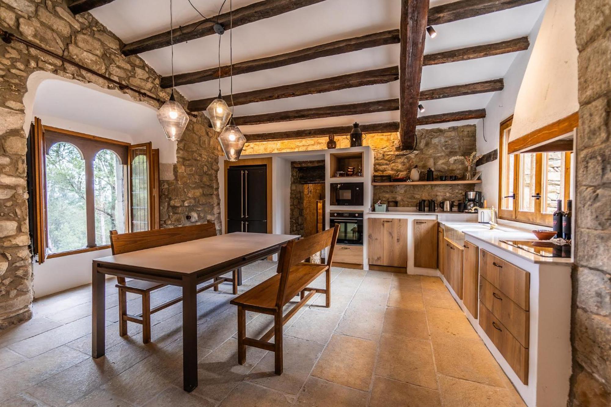 Castell In Girona Villa Sant Miquel de Campmajor Екстериор снимка