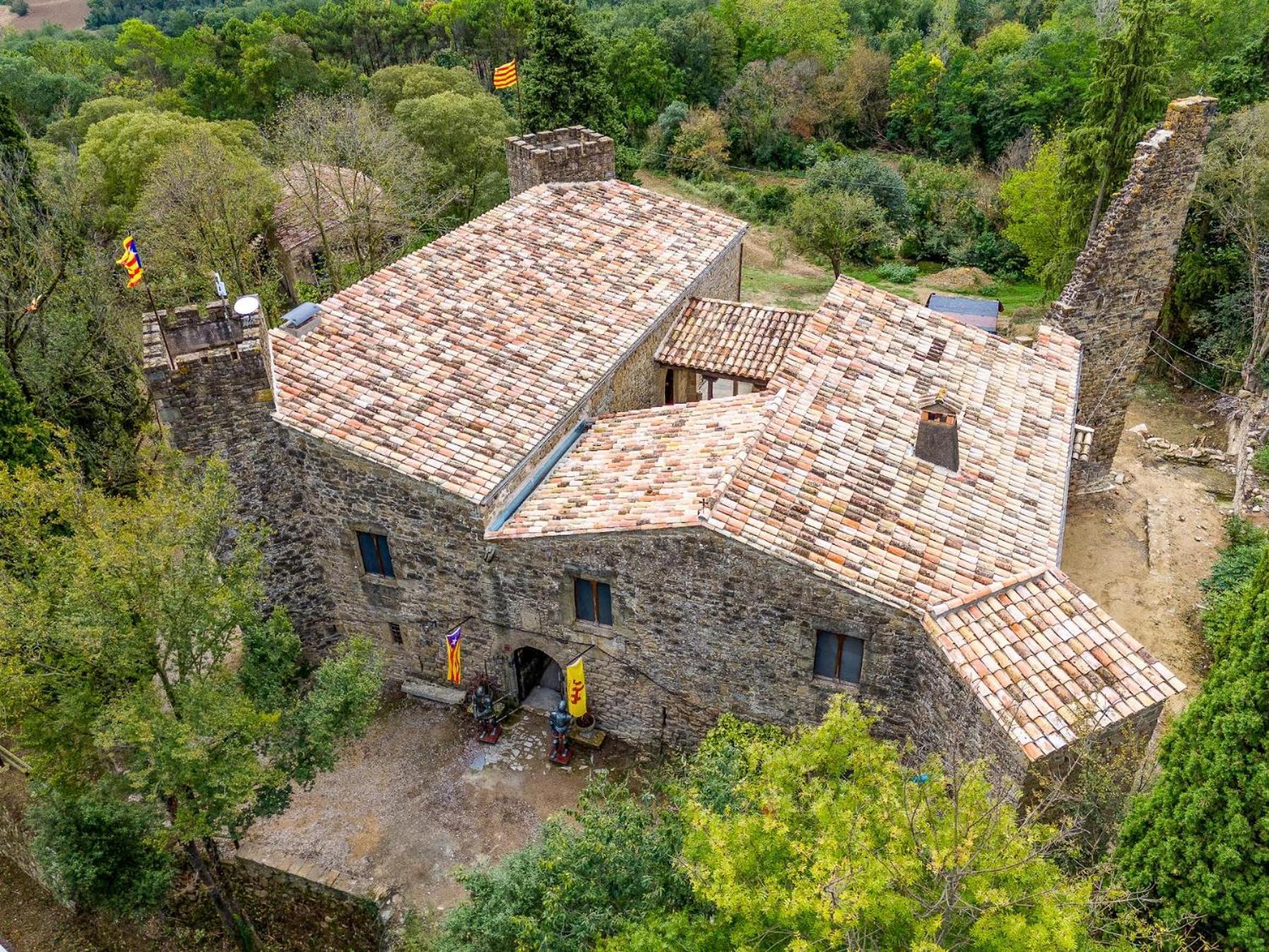 Castell In Girona Villa Sant Miquel de Campmajor Екстериор снимка